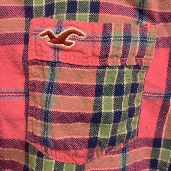 Women’s small Hollister flannel button up - Picture 3 of 4